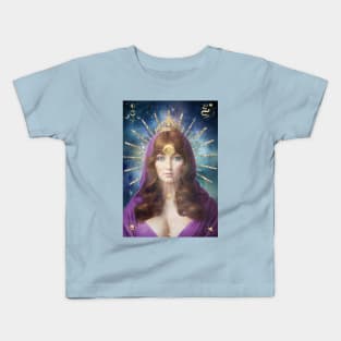 Mary Magdalene High Priestess Icon Kids T-Shirt